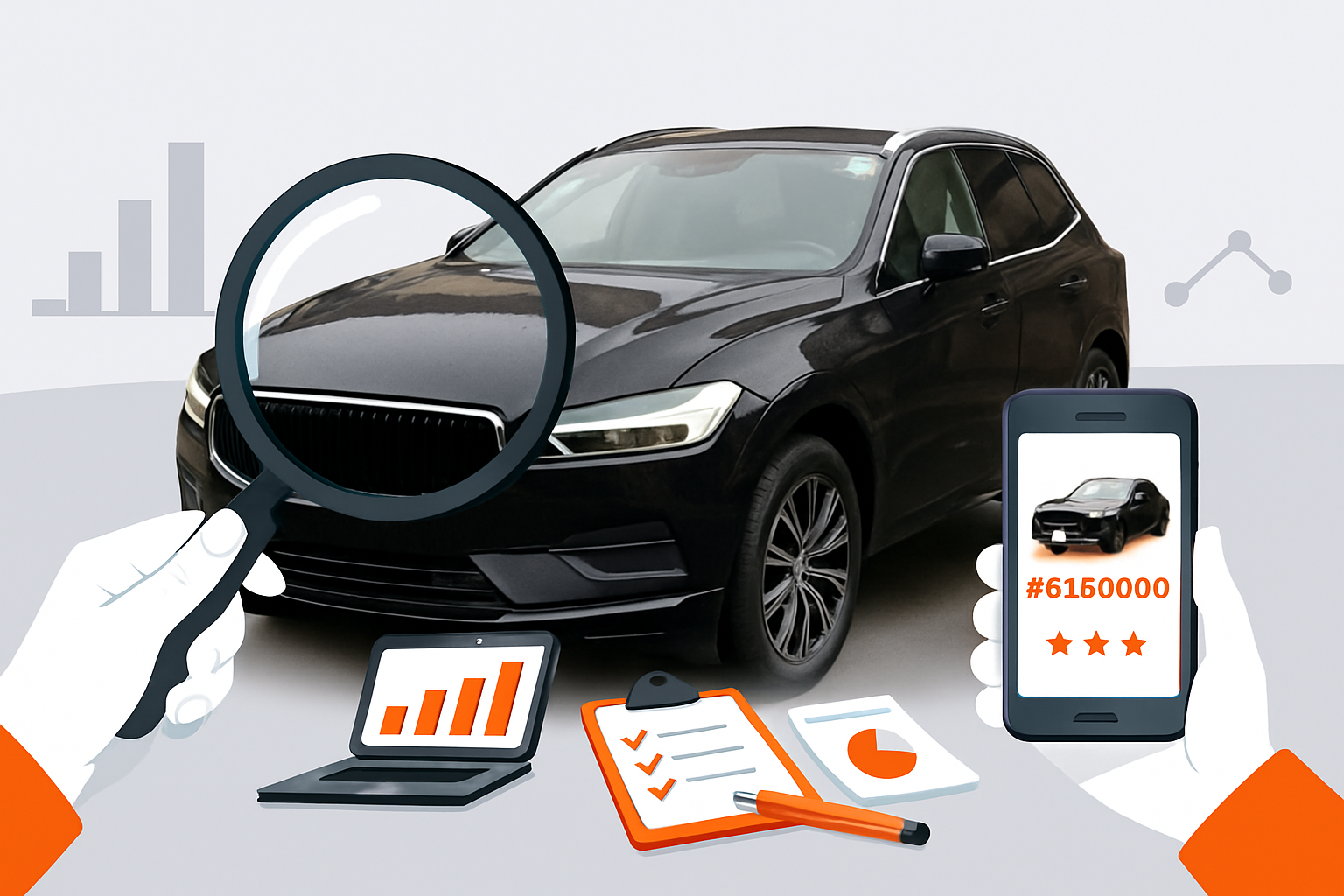 ＸＣ６０の買取相場推移イメージ