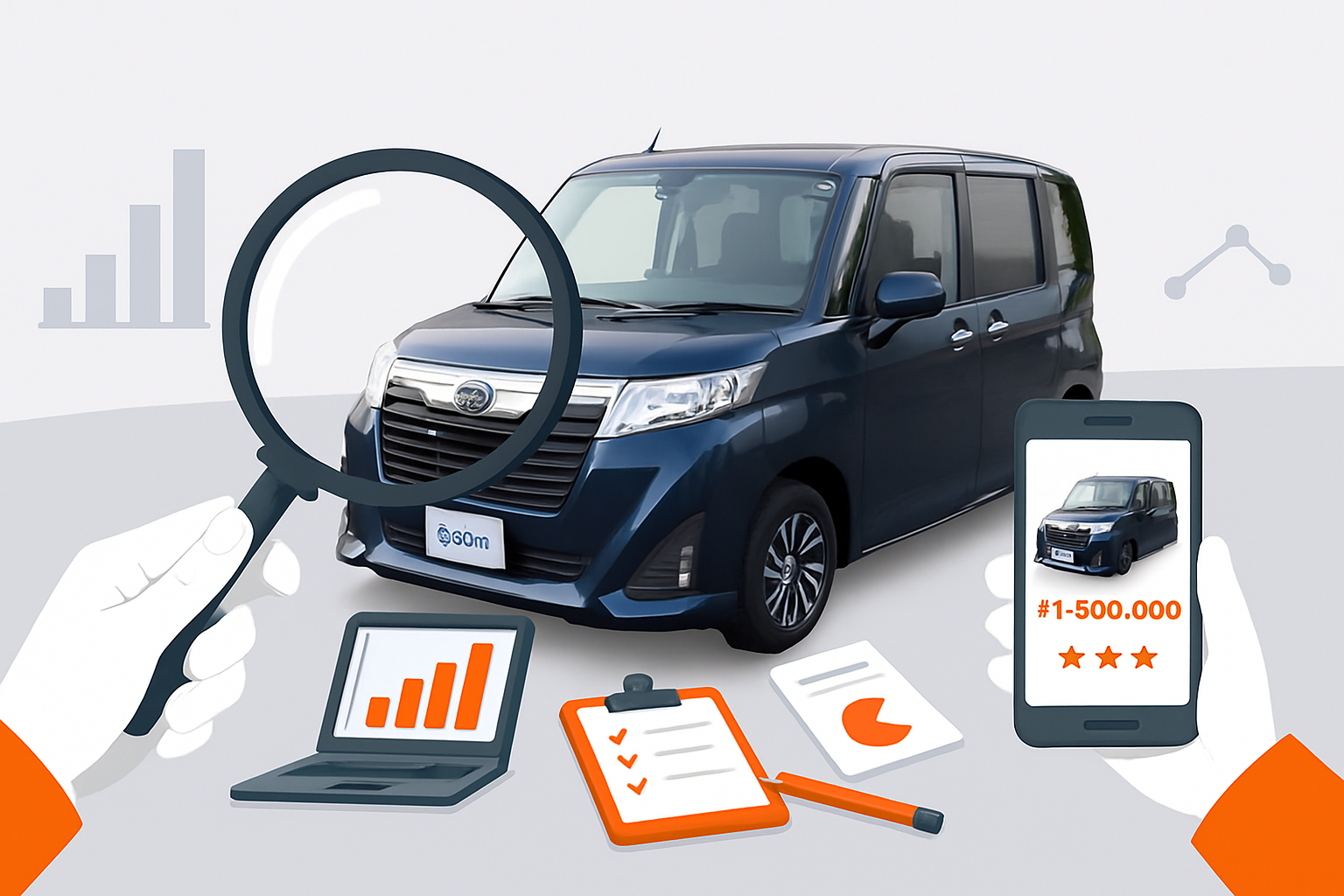 トールの買取相場推移イメージ